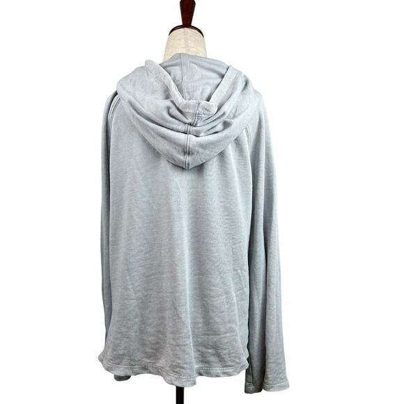 Betsey Johnson Performance Heather Grey Hoodie with Shoulder Laces Small - Picture 9 of 12